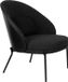 Dutchbone Rodin Fauteuil Bouclé Black - Beige