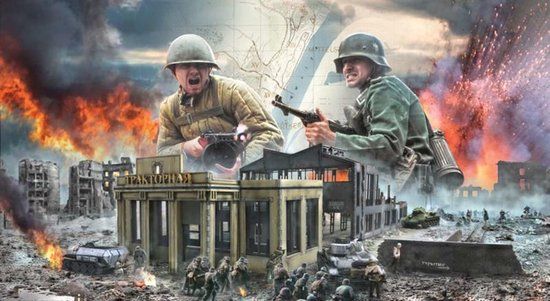 Italeri Modelbouwpakket Diorama - 6193 Stalingrad Siege 1942 - Battle Set Plastic - 1:72