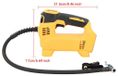 StarTech Elektrische bandenpomp - Draagbare luchtcompressor - 150 PSI - Digitaal manometer - Geschikt voor auto's en vrachtwagens - Werkt op netstroom (zonder batterij)