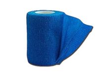 Previs - PreviTNT Elastische bandage, cohesive bandage van vliesstof met micropunten van natuurlijk rubberlatex, 5 kleuren mengen, maximale uitzetting 4,5 m x h 7,5 cm, 10 rollen afzonderlijk verpakt