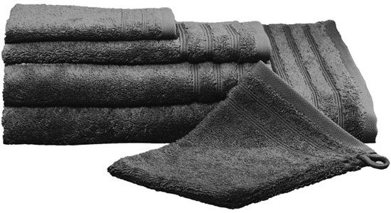 KLEINE WOLKE Gastendoek Royal d.grijs 30x50cm
