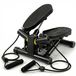 Stepper Twist Stepper Mini Stepper 136 kg Résistance Hydraulique Avec Bandes de Résistance et Moniteur LCD