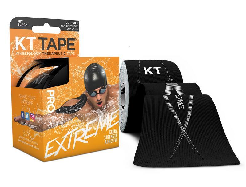 kt tape Pro Extreme Strips Zwart