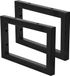 Differnz Support de suspension Lavabo 23 x 15 cm noir