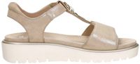 Ara Bilbao-S Sandalen Plat - goudkleur - Maat 42