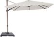 AXI Alina Parasol murale 300x300 cm aspect chêne/beige