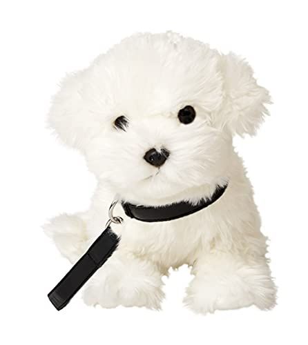 Uni-Toys Malteser met riem - 26 cm - pluche hond