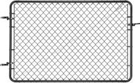 Vevor Tuinpoort Hekpoort 183x122cm Gegalvaniseerd + Zwart PVC Metaal