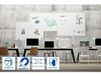 Legamaster BOARD-UP frameloos whiteboard - 75x75 cm