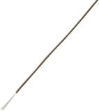 TRU COMPONENTS 1567216 Draad LiY 1 x 0.50 mm² Bruin 25 m