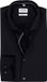 OLYMP Level 5 body fit chemise - longueur de manche 7 - popeline - noir - Repassage facile - Tour de cou : 41