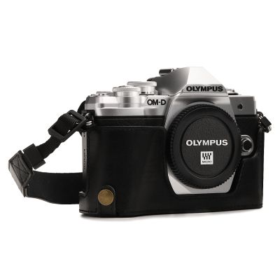 MegaGear MG1350 - Cameratas - Zwart - Kunstleer - OM-D E-M10 Mark III