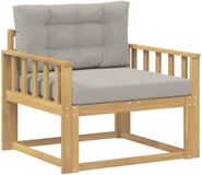 vidaXL Zitbank Polyester Wit