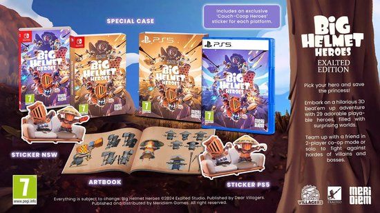 Dear Villagers Big Helmet Heroes-Exalted Edition (PlayStation 5)