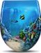 Bolt Edge Toiletbril - Visjes Design - Softclose - Universeel - Oceaan blauw