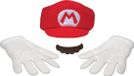 Disguise NINTENDO - SUPER MARIO BROS, Mario Elevated Volwassenen Accessoireset, Maat One Size