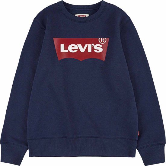 Levi's Kids LVB-BATWING CREWNECK SWEATSHIRT - DRESS BLUES - Maat 164