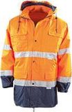PLANAM Veiligheidsjas Oranje/Marine Maat S