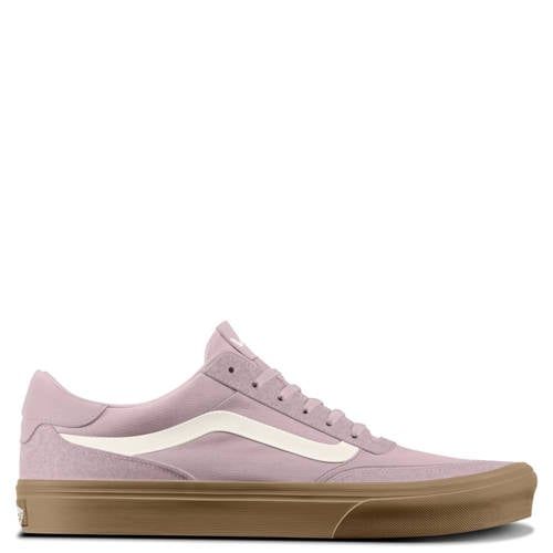 VANS Brooklyn suède sneakers - roze/wit