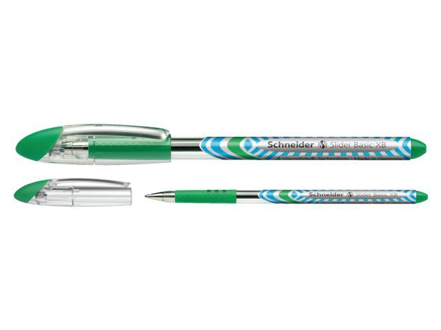 Schneider Rollerpen Slider basic XB 1.4mm groen