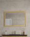 Saniclass Holz Base Spiegel - 100x70cm - Eiken mat