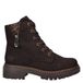 Rieker imitatieleren veterboots blokhak bruin