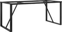 vidaXL Eettafelpoten O-frame 180x80x73 cm staal