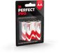 Perfectpro pile AA - NiMH 2500 mAh - 6 pièces AA - PP-AA6