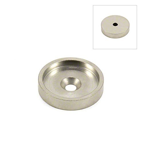 first4magnets Magneet Expert® 35mm dia Mild Steel Keeper Cup voor Pot & Verzonken Magneet - Volledige Lip (10 stuks)