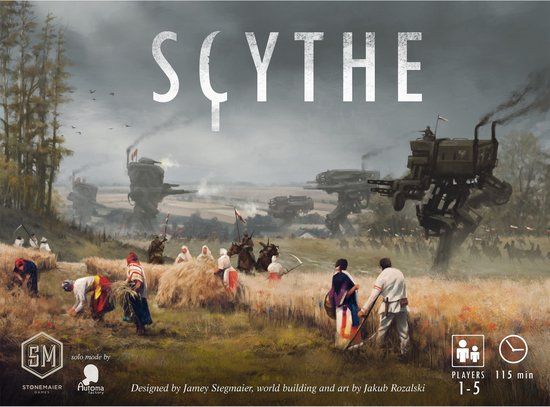 Scythe - Bordspel - Engelstalig - Stonemaier Games - Basisspel