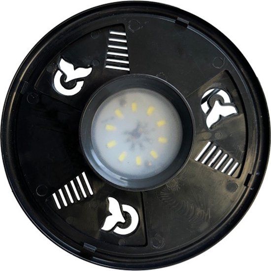 BIOART LED 7,5W-15CM Zwart