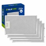 Alapure 4x Metaalfilter voor Bosch 362380 / 00362380 320x220mm