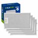 Alapure 4x Metaalfilter voor Bosch 362380 / 00362380 320x220mm