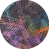 Bonateks Ronde digitaal bedrukte muismat, antislip onderkant, voor kantoor en thuis, diameter: 22 cm