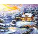 Magic Needle 45-08 ZW Wintergeschiedenis kruissteekset met telpatroon Zweigart Edition, katoen, meerkleurig, 40 x 32 cm