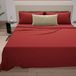 PETTI Artigiani Italiani beddengoedset, rood, 90x200
