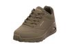 Skechers Uno Stand On Air dames Sneaker Low top, Olijf Durabuck, 36.5 EU