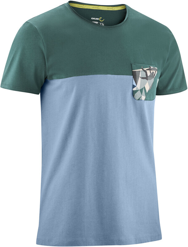 Edelrid Nofoot T-Shirt Heren, stone blue XS 2020 Klimshirts