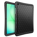 Fintie Siliconen hoes voor Samsung Galaxy Tab A9 Plus 11 Inch 2023 Model (SM-X210/X216/X218), Honey Comb Series Kindvriendelijke Lichtgewicht Schokbestendige Beschermhoes Zwart