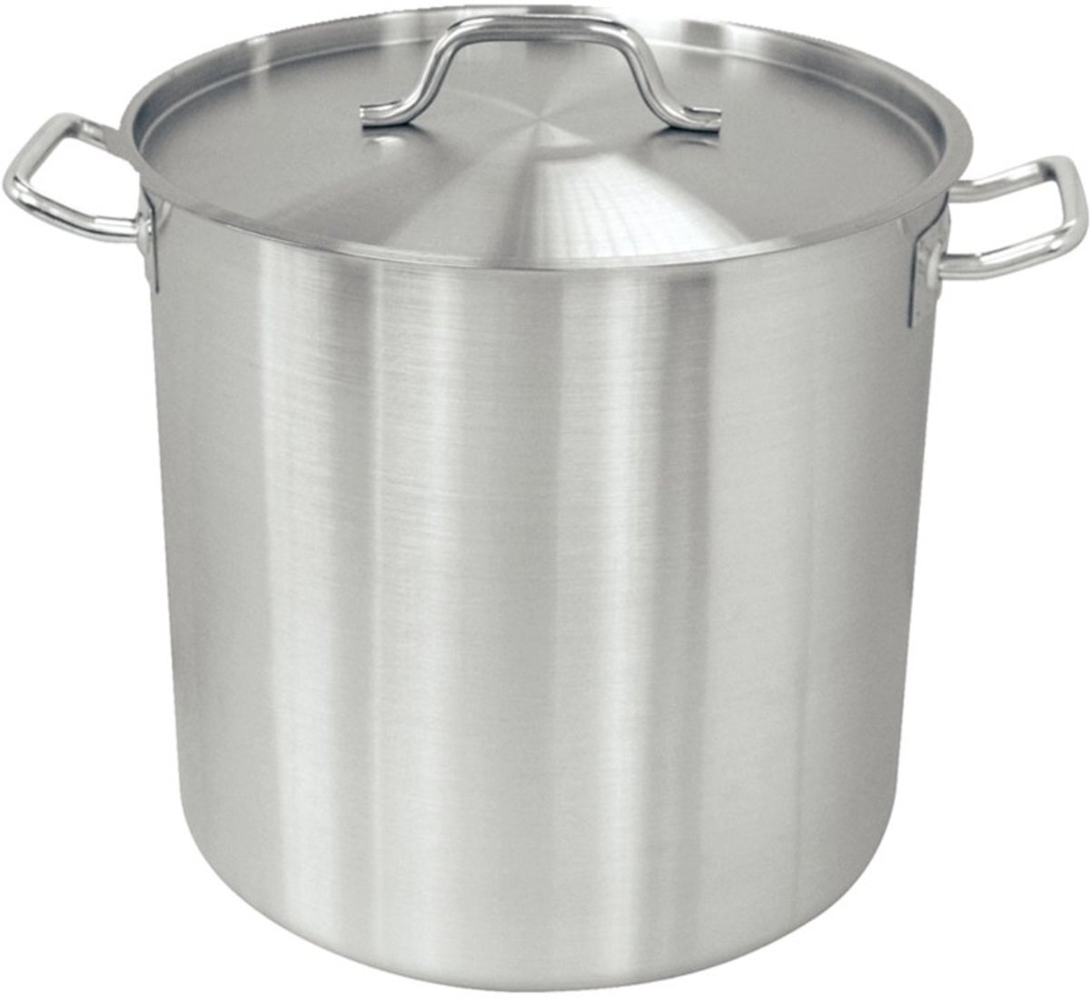 VOGUE - Stainless Steel Pans Vogue RVS kookpan hoog model 35.5ltr