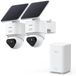 Aosu Aosu solarcam t2 ultra system - 2x beveiligingscamera - zonne-energie - 355° dekking - nachtzicht