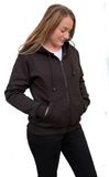 Dames BIKERS GEAR AUSTRALIA PHILLIP ISLAND BG Hoodie Veste de moto à capuche Femme
