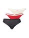 Hunkemöller String knalrood / zwart / wit