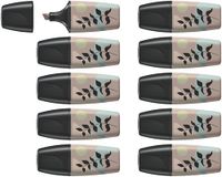 STABILO BOSS MINI naturevibes markeerstift, warmgrey (grijs) 10 stuks