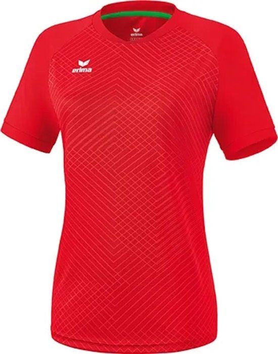 Erima Madrid Shirt Dames Rood Maat 36