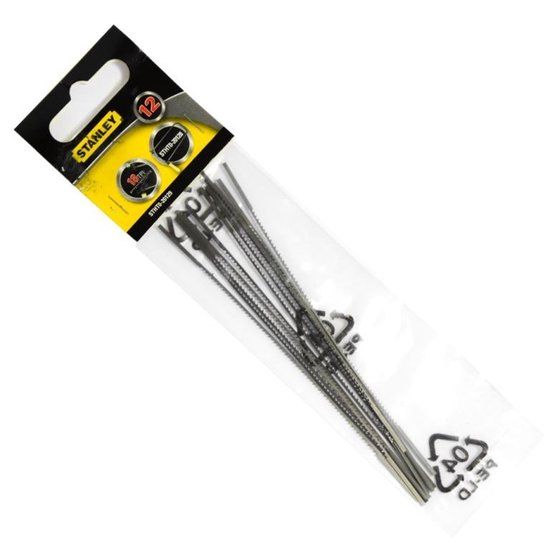 Stanley Figuurzaagbladen - 12 stuks - 18 tanden/inch - STHT0-20129