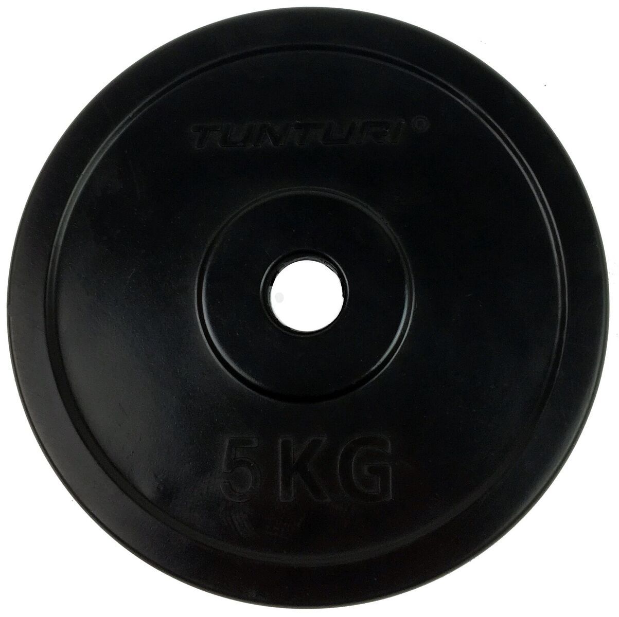 Tunturi Halterschijf 30mm Rubber 5 kg