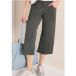 cecil 7/8 High Waist broek met uitlopende pijpen in Loose Fit