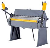 VEVOR buigmachine, 1220 mm plaatbuigmachine, 2,5 mm buigdikte, 0-135 graden instelbaar, 8 vingers
