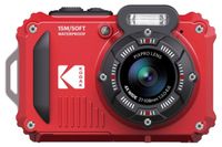 Kodak WPZ2 - Onderwatercamera - Rood - 16MP - 4x Zoom - Incl. 16GB & Extra Accu